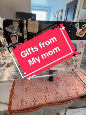 My mom is the best!! Thanks mom!  . . . . . #quiltersoftiktok #quilttok #sewingtiktok #fyp #fypシ #quilting #hobby #DIY #thanksmom #sewingmachine #bernina 