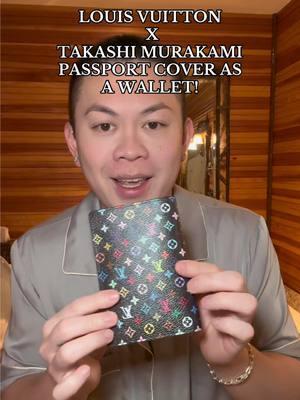 Let’s normalize using the passport cover as a wallet. #louisvuitton #murakami #takashimurakami #lvmurakami 