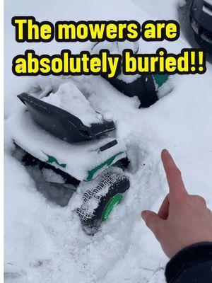 The mud mower projects are absolutely buried in snow! ❄️  Here’s an update on the $40 green mower that so many people have asked for! 🫡🔥 #darzrt #mudmower #muddin #mowergang #mowernation #murray #minibike #minibikelife #foryou #fyp 