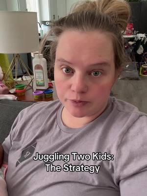 Did splitting kids work for you?  I just get fomo too bad lol #parentsoftiktok #parenting #twokids #transition 