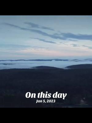 Fog on the mountains.  #onthisday #fyp#fog#mountains #cold#winter #snow #sky #drone #newjersey #drones #dji #djimini3pro #beyou #bereal #bekind #upsmike_ #kindness #2025 