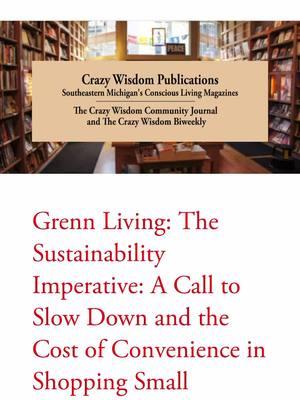 Check out the article I wrote for the #greenliving section for Crazy Wisdom’s journal. This is quite personal to share an insight into my lifestyle to be honest! I am constantly (almost to a fault) trying to resist convenience especially if I can #doitmyself Perhaps I have too much confidence, but I am hopeful that if we all slowed down a little, we could live more sustainably and resist the molds we’ve been told will work for communities and societies.   Read the full article here: https://www.crazywisdomjournal.com/thecrazywisdomjournalonline/2024/12/16/grenn-living-the-sustainability-imperative-a-call-to-slow-down-and-the-cost-of-convenience-in-shopping-small?rq=Jessica%20Cichowlas