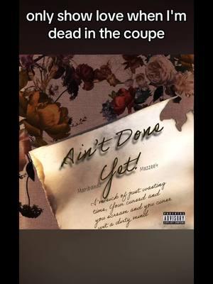 “Ain’t Done Yet” Feat. #Mazzee4 OUT NOW ON ALL PLATFORMS‼️ Link in bio🔥 #Fyp #aintdoneyet #chicagoartist 