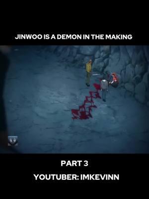 JINWOO IS A DEMON IN THE MAKING #sololeveling #jinwoo #fyp #animeedit 