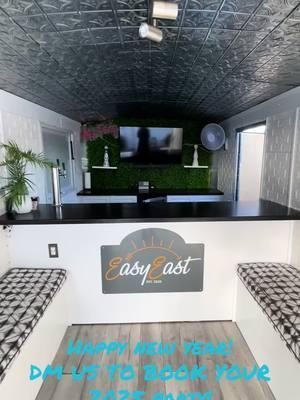 Happy New Year from Easy East !! Who’s ready to party in 2025? DM us to book your 2025 parties. 10% discount going on now for early bookings! #mobilebar #easyeastli #bartender #cocktails #blockpartyli #babyshower #retirementparty #birthday  