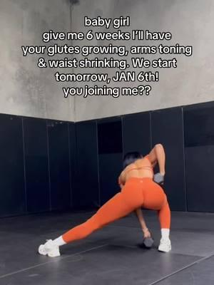 new 6 week program starts tomorrow 🔗 in bi0 #workoutprogram #workoutmotivationforwomen #snatchedwaist #tonedarms #growglutes #getinshape 