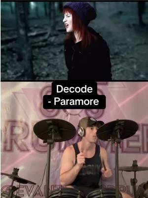 Decode - Paramore #fyp #foryou #viral #foryoupage #tiktok #fy #trending #funny #duet #drums #drum #80s #Love #music  #video #like #fun #follow #aesthetic #tik_tok #tiktokuni #tiktokviral #happy #twilight #paramore #decode #altrock #alt #2000s #2009 #alternative 