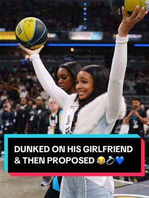 legendary proposal 🤣 #proposal #shesaidyes #NBA #pacers 