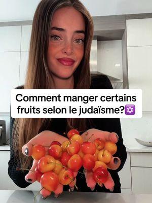 Comment manger des fruits selon le judaïsme? #judaism #fruit #kosher #juif #torah #jewishtiktok #jewishtiktok #bug #insects #fruits 