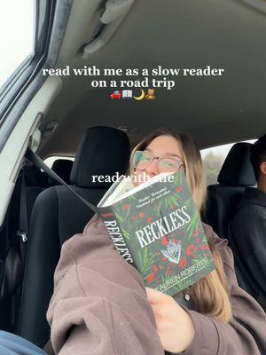 no bc I couldn’t keep my eyes open after the first 4 minutes 🫠🧸 neeeeeeded that nap hahaha #BookTok #readwithme #powerless #reckless #roadtrip 