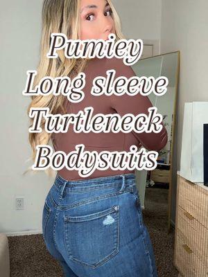 I love all things Pumiey! These are a go to now that it’s getting cold! Comfy and stylish! #pumiey #pumieybodysuit #pumieyfashion #turtleneck #longsleeve #basic #basics #winterfashion #fashionlookbook #giftguide #TikTokShopFashion #tiktokshopnewarrivals 