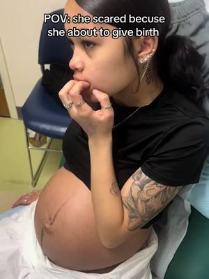 She was scared out her mind #fyp #labor #hospital #baby #babyboy #babiesoftiktok #parentsoftiktok #blowthisup 