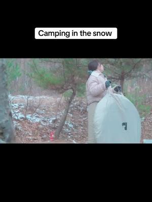 Camping in the snow #usa #america #california #camping #camp #camper #campinglife #camperlife #camprock #campinghacks #campingideas #Outdoors #outdoorlife #TikTokShop #dog #l