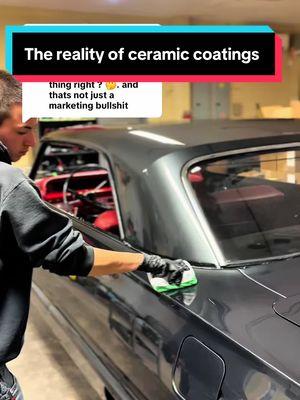 Replying to @illyrian_for_life let’s cut through to what a ceramic coating is and isn’t and the benefits and the things you may have heard that are not true and just bs marketing #ceramiccoating #detailstudioproducts #cardetailing 