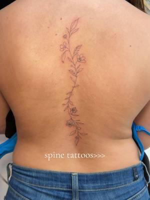 spine tattoos>>> 😍  #tattoo #finelinetattoo #tattooartist #finelinetattooartist #ohiotattooartist #ohiofinelinetattooartist #salon #tinytattoo #tinytat #ohiotinytats #tattooideas #tattooohio #finelinetattooinspo #finelinetattooinspiration #spinetattoos 