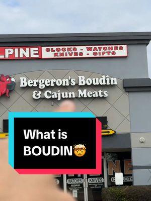 Today I try  Louisiana  “Boudin” for the first time! At Bergeron’s boudin & Cajun meats! 10/10 amazing! #fy#fypy#fypシo#foodtouro#foodcritico#Foodieo#foodreviewh#chopelasreviewso#foodvlogo#Louisianao#boudin