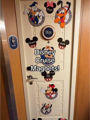 The way I was soo excited to decorate our door! 🤩 #disneycruise #disneymagnets #disney #disneyvacation #disneydream 