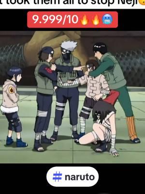 Bruh I don’t really think it would have actually took them all to stop this one kid#naruto #narutoshippuden #animefypシ #animefyp #animetiktok #badassanimemoment 