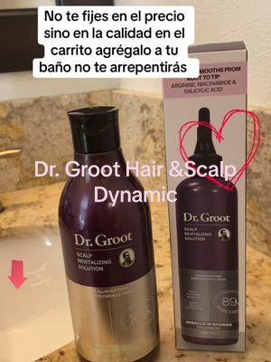 Dr. Groot Hair &Scalp Dynamic #drgrootshampoo #drgroothair #cabellosaludable #colocha1313tiktokshop