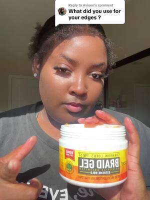 Replying to @Avionn  I just did a tutorial bc why not 🤣 but Usually i do this and then I follow up with got 2 b gel and they stay all day but I didn’t have any, hope this helps 💕  #fyp #edgestutorial #pretty #naturalhair #hairtok #braidgel 