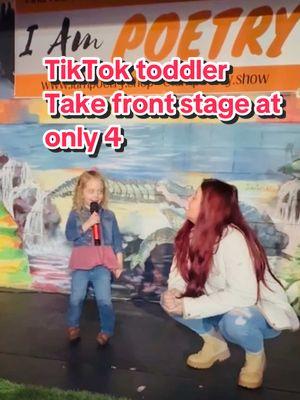 #iampoetry at the I am poetry event in Tampa, Florida Delanie Grace four years old take center stage to sing twinkle twinkle little star for her first performance solo on stage  🤣 her all-time inspiration is Jelly Roll and Miley Cyrus #⭐️⭐️⭐️✨ @Jelly Roll ##Miley@@Miley Cyrus ##MomsofTikTok##dadsoftiktok##toddlersoftiktok##singing##singersongwriter