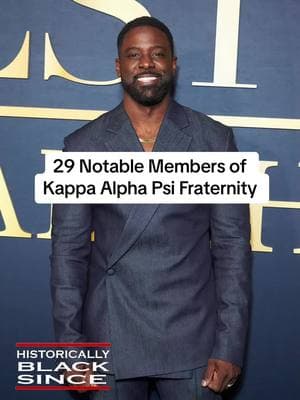 ♦️Happy Founders Day to the men of Kappa Alpha Psi fraternity Inc! A list of 29 notable members , there are plenty more though!  #hbcu #hbcugrad #historicallyblacksince #kappaalphapsi #blackexcellence 