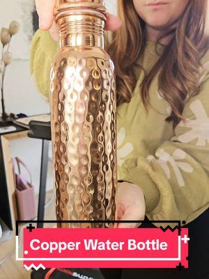 How to use a copper water bottle? I need help y'all. 1/5/25 #copperwaterbottle 