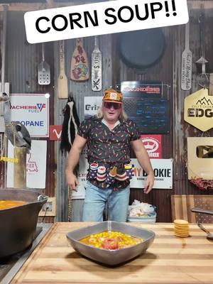 StaleKracker's corn soup!!  With this crazy artic front coming in, corn soup for the win!!! This is definitely my favorite cold weather dish!! So simple so good!! #articblast #coldweatherrecipes #soup #cornsoup #cajun #stalekracker 