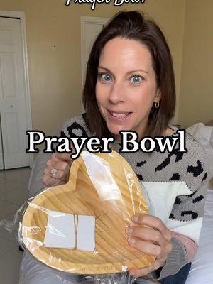 Pray over everything 💗💗 #prayerbowl #prayerrequests #giveittoGod #pray 