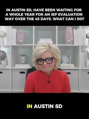 Waiting over a year for an IEP evaluation? Here’s what you can do if your district misses that 45-day deadline! #IEPAdvocacy #SpecialEducation #ParentRights #IEPDelay #AustinISD