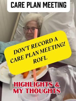 Here are my notes and thoughts on our Care Plan Meeting for mom. Sharing over the end of our visit so you can see how precious she was with her cookie! LOL But as for the meeting, I am watching and hoping that the changes I’m seeing, post meeting, will stay. I know it takes me being as involved in it as I can be to make sure things don’t go sideways again. Also very thankful for Hospice being involved. I don’t feel near as alone. Next up, finding a new place for mom. I have some reservations and I will address those soon. #mylittlemomma #calm #serene #goodsideofdementia #dementia #alzheimers #dementiaawareness #dementiacare #alzheimersawareness #dementiasupport #dementiafriendly #memorycare #memoryloss #caregiver #caregiversupport #seniorcare #elderlycare #homecare #assistedliving #seniorliving #eldercare #elderabuse #nursinghomeabuse #neglect #abuse #hospice #palliativecare #endoflifecare #ombudsman #patientrights #careplanmeeting #family #familyfirst #mymom #mothersoftiktok #daughtersoftiktok #mothersanddaughters #oddbehavior