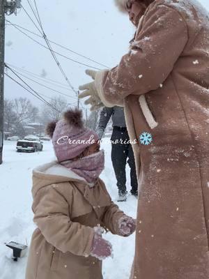 Creando memorias ❄️#nieve #snow #firstsnow #fypシ #louisvillekentucky #snowday #snowstorm #family #creatingmemories #jugarenlanieve #creandomemorias #juntosporsiempre 