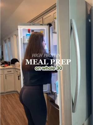 Anyone else doing Whole 30?!? Excited to start tomorrow 🥑🥒🥦🫑 #whole30 #mealprep #mealprepideas #mealprepping #whole30recipes  #whole30meals #highproteinmeals #highproteinrecipes #highproteinmealprep #highprotein #mealpreprecipes #easymealprep 