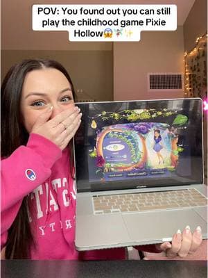 pixie hollow anyone?!😱🧚🏻‍♀️💗✨ #omg #nostalgia #pixiehollow #childhood #childhoodgames #yay #tutorial? #memoryunlocked 