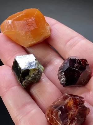 Garnet Crystal Lot $20 plus shipping.  https://oldearthminerals.com/products/garnet-crystal-lot-4-pieces #garnet #garnets #crystals #crystalsofig #crystalsofinstagram #minerals #mineralsofig #mineralspecimen #garnetcrystal #crystaltok 