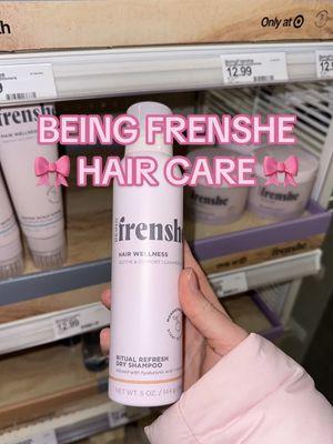 went straight to the hair care! the dry shampoo smells so good 💁🏻‍♀️ the new scents are also worth smelling but nothing has compared to MOON MILK 🤍 @BEING FRENSHE @AshleyTisdale  #target #targetfinds #frenshe #hairtok #haircare #shopping #targethaul #targetshopping