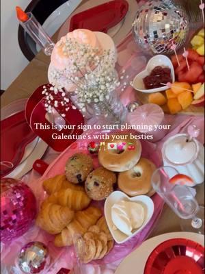 This is your sign to throw a Galentines party🩷I had the best time with my girlies We cried, laughed, danced, and shared so many memorable moments 🥹  . . #galentines #galentinesday #giftbaskets #friends #friendship #Love