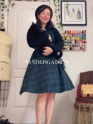 Wearing vs Styling this fabulous dress from @RETRO STAGE SHOP - I love this dress, it’s so Outlander / Marvelous Ms Maisel! What do you think? #claireoutlander #marvelousmrsmaisel #vintagefashioninspo #wearingvsstyling #wearingvsstylingclothes #clairefraser 