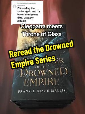 The Drowned Empire Book Club is happening now in preparation for the release of Warrior of the Drowned Empire on February 20, 2025. If you've read the series and want to reread, if you need to finish reading the series, or you've just found me, and you're ready to dive in, now is the time. Because not only do you get to binge a romantic fantasy series, but you get to do it with friends, win prizes, and 15 surprise guest authors. We'll have chats, giveaways, and author takeovers in the FB group, and the Book Club meeting in Discord. Make sure you're in both so you don't miss out. Links in my bio to join. Book Club Schedule  #DaughteroftheDrownedEmpire happening now #GuardianoftheDrownedEmpire starts January 12 #SolsticeoftheDrownedEmpire starts January 19 #LadyoftheDrownedEmpire starts January 26 #SonoftheDrownedEmpire starts February 2 #WarrioroftheDrownedEmpire releases February 20 #DaughteroftheDrownedEmpire is Cleopatra meets Fourth Wing in this romantic fantasy series with forbidden romance, slow burn spice and political intrigue in a deadly warrior academy with world building inspired by ancient Egypt and Rome. Best of #BookTok Barnes and Noble Blog Top Five Indie Fave # 1 Historical Fantasy # 1 Greek and Roman Myth and Legend #bookclub #reread #booksbooksbooks #Bookish #romanticfantasy #romantasy #forbiddenromancebooks #slowburnromance #slowburnfantasy #fantasyseries #bookboyfriendsdoitbetter #bodyguardromance #nafantasy #whodidthistoyou #touchheranddie #buddyreads 