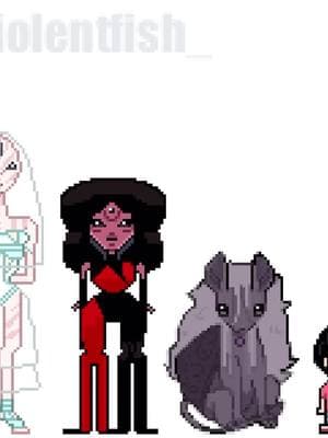 So fun so fun so fun, I wanted to make y'all a little treat. So here's the crew in my AU as cute little video game sprites. I hope yall enjoy!!! #stevenuniverse #stevenuniversefuture #stevenuniversefanart #supearl #suamythest #sugrant #stevenuniverseedit #rebeccasugar #silly #stevenuniversehorror #stevenuniverseau #fyp #fypシ #fypシ゚viral 