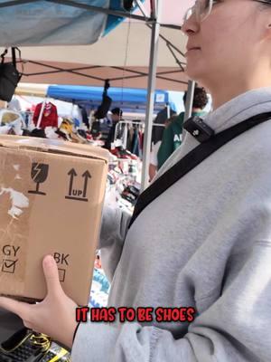 We bought a mystery box 😬😬😬 #fyp #foryoupage #sneakers #foryou #fypシ #kotd #meme #viral #business #money #lol #kicks #gotsole #fashion #OOTD #tiktok #profit #girl #kicksonfire #worldwide #sneakercon 