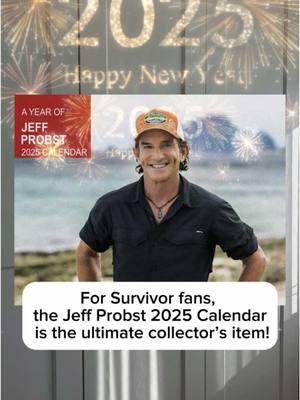 Jeff Probst Calendar for 2025 Survivor fans ❤️‍🔥❤️‍🔥 #jeffprobst #calendar #2025calendar #2025calendars #jeffprobstsupremacy #jeffprobstsurvivor #jeffprobstcore #surrvivor #cbssurvivor #cbssurvivortiktok #survivorcbs #survivorcbstiktok #survivorcbstok #survivalchallenge 