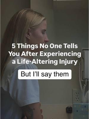 5 Things No One Tells You After Experiencing a Life-Altering Injury—But I’ll Say Them: 1. Your Identity Changes  It's not just a physical shift—everything about you evolves. You're not the same person you were before the injury.  At first, you grieve the old version of yourself and the life you once knew. New fears emerge, but as your identity begins to settle, you realize this could be the beginning of something profound and magical. 2. You Lose Passion for Things You Once Loved  Especially if that passion was tied to the cause of your injury, the spark can fade. The feeling of being invincible disappears, yet you weather every storm, refusing to let the injury dictate your life.  Over time, you replace those lost passions with a newfound sense of purpose and a drive to make an impact. 3. Your Friends and Family Will Try Their Best  They mean well, but they can't fully understand because they haven't been in your shoes.  That’s why being part of a movement or community of people who’ve experienced something similar is truly invaluable. 4. Using Your Story is Transformational  Sharing your story to create movements, give back, start non-profits, speak on stage, or mentor others heals you in ways you never imagined.  Turning your pain into purpose creates a ripple effect far beyond yourself. 5. It’s Okay to Be Annoyed About the Number of Doctor Visits  The constant appointments can feel overwhelming. It's normal to feel frustrated—it’s part of the process, and you’re allowed to feel it. - But don’t let it take your power  . . . #OneEyeGang #OneEye #LifeAltering #Injury #Mentor #BizCoach #BeTheOne 