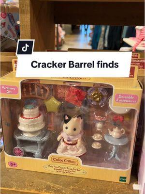 Window shopping as a kinda sorta @Cracker Barrel influencer  #crackerbarreltiktok #shopwithme #shoppingvlog #calicocritters #sylvanianfamilies #squishmallows 