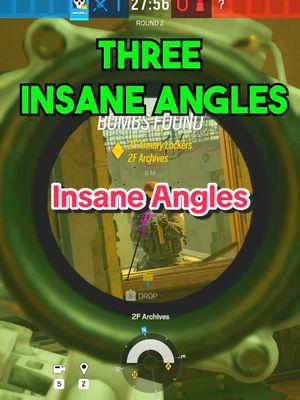 Crazy pixel angles #rainbowsixsiege #rainbowsix #r6 #schizosiege #rainbow6siege 