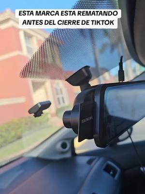 Esta marca esta rematando todo antes de que cierren Tiktok! #carsecuritysystem #securitycamera #dashcams #dashcam #rearmirror #rearcamera #TikTokShop #tiktokmademebuyit #tiktokmehizocomprarlo 