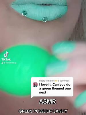 #CapCut ASMR sounds green powder candy. Mukbang sounds green powder candy. Tingles relax sounds green powder candy.@𝕍 𝔸 𝔸 ℍ 𝕀 ℕ 𝕀𓆉🧋 @Amy @Not_Dndmolly_fan @Elodie🫶 @КЕНДІ СУПЕРСТАР⭐️ @Candylover89 @ooodles wax candy @Poppin Candy @Sweet Candy @Yuna @YanYanasmreating @yoelin @Youssy ASMR✨ #🇬🇷 #lipscloseup #asmr #eatingshow #asmrsounds #foryoupage❤️❤️ #fypシ゚viral #fyp #green #asmrgreen #mukbanggreen #tinglesgreen 