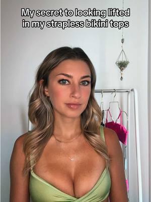 Transform your bikini  with this easy hack! ✨ #bikinihacks #swimwearhack #bikinitips #beachstyle #SummerFashion #swimwearhack #fashionhacks #pushupbikini #2025glowup 