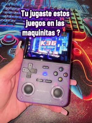 Una diversión para toda la familia.🕹️👾🎮 perfecto para viajes. #k36 #k36gameconsole #gameconsole #gamer #gaming #16000games #handheldemulators #emulators #portablegamingconsole #TikTokShop @GAMINJA Shop #gaminja #retrogameconsole #k36console #fyp 