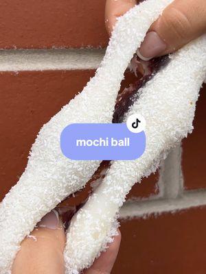 We prefer mochi balls over snowballs… 豆沙糯米糍 Red Bean Mochi Ball. #mochiballs #mochiball #redbean #chinesebakery #chicagobakery #chicagochinatown #chinatownchicago #chinesepastries 